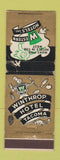 Matchbook Cover - Winthrop Hotel Tacoma WA WORN