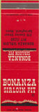 Matchbook Cover - Bonanza Sirloin Pit Springfield MA