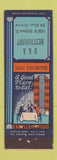 Matchbook Cover - B&A Restaurant Baltimore MD
