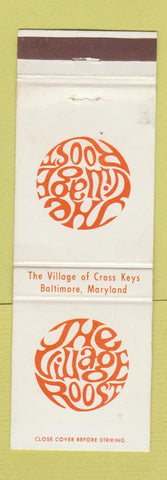 Matchbook Cover - The Village Roost Baltimore MD