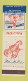 Matchbook Cover - Oyster Bay Restaurant Baltimore MD lobster