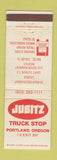 Matchbook Cover - Jubitz Truck Stop Portland OR