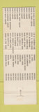 Matchbook Cover - Don Jose Restaurant Orange CA