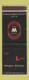 Matchbook Cover - Hotel Leopold Bellingham WA