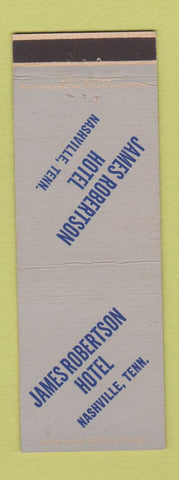 Matchbook Cover - James Robertson Hotel Nashville TN