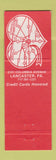Matchbook Cover - Three Crowns Restaurant Lancaster PA