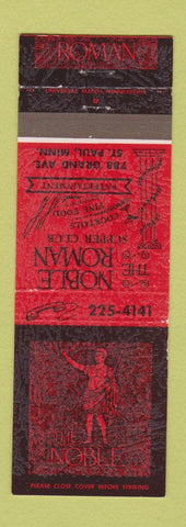 Matchbook Cover - Noble Roman Supper Club St Paul MN