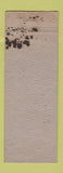 Matchbook Cover - Toni's Tavern Fresno CA WORN