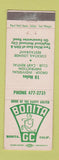 Matchbook Cover - Bonita Country Club Golf Bonita CA