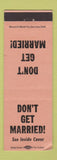 Matchbook Cover - Harold Jervis Real Estate Maywood CA WORN