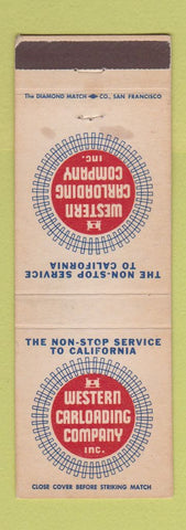 Matchbook Cover - Western Carloading Company