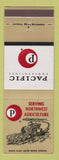 Matchbook Cover - Pacific Cooperatives Agriculture