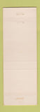 Matchbook Cover - Bob Squires Insurance Real Estate Hemet CA
