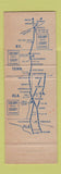 Matchbook Cover - Colony Hotel courts Nashville TN Louisville KY Columbus GA