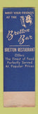 Matchbook Cover - Hotel Bretton Hall New York City SAMPLE