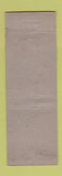 Matchbook Cover - Buckingham Hotel New York City restaurant