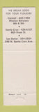 Matchbook Cover - Broken Egg Omelet House Carmel Los Gatos Santa Cruz CA