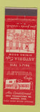Matchbook Cover - Astoria Cafe Warren OH
