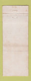 Matchbook Cover - The Coachman Restaurant Wellington New Zealand WORN