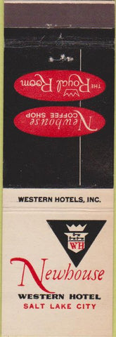 Matchbook Cover - Newhouse Hotel Salt Lake City UT