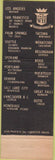 Matchbook Cover - Newhouse Hotel Salt Lake City UT