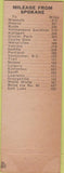 Matchbook Cover - Park Lane Motel Spokane WA