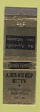 Matchbook Cover - Archbishop Mitty TV Instructional System