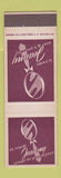 Matchbook Cover - De Cravat Jeanny Ties Belgium