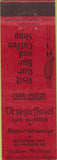 Matchbook Cover - Otsego Hotel Jackson MI 30s