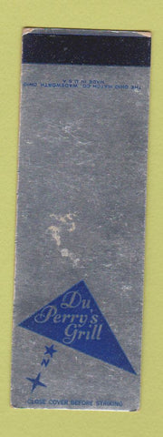 Matchbook Cover - Du Perry's Grill SAMPLE WEAR