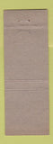 Matchbook Cover - Francis Hotel System Detroit MI Monroe Traverse City Jackson