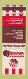 Matchbook Cover - Texacana Hamburgers Bar Blenheim Nelson Te Awamutu New Zealand