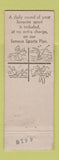 Matchbook Cover - Hotel Berkeley Carteret Asbury Park NJ WEAR
