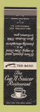 Matchbook Cover - The Cup n Saucer Restaurant Pawtucket RI