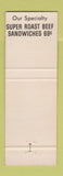 Matchbook Cover - The Cup n Saucer Restaurant Pawtucket RI
