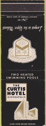 Matchbook Cover - Curtis Hotel Minneapolis MN