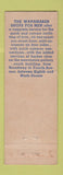 Matchbook Cover - John Wanamaker New York City Store WEAR