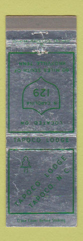 Matchbook Cover - Tapoco Lodge NC WEAR