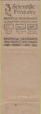 Matchbook Cover - Lanam's Brownbilt Shoe Store Franklin IN 30's