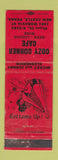 Matchbook Cover - Cozy Corner Cafe New Castle PA girlie WORN