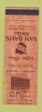 Matchbook Cover - Sam Davis Hotel Nashville TN