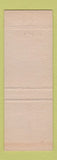 Matchbook Cover - Sam Davis Hotel Nashville TN