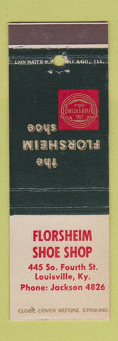 Matchbook Cover - Florsheim Shoes Louisville KY