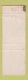 Matchbook Cover - Idanha Hotel Boise ID WEAR