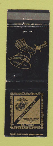 Matchbook Cover - Officers' Club El Toro CA WEAR