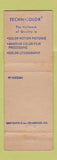Matchbook Cover - Technicolor Movies film