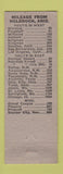 Matchbook Cover - Forest Motel Holbrook AZ Route 66
