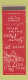 Matchbook Cover - Lido Cafe Lynn MA Pizza