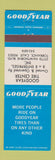 Matchbook Cover - Goodyear Tires Torrance CA