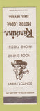 Matchbook Cover - Ranchinn Motor Lodge Elko NV WEAR